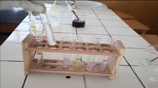 Testing tin ion [upl. by Hsaka]