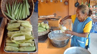 Me Agarro Un Fuerte AGUACERO Haciendo TAMALES DE ELOTE Para Un Buen Desayuno Con Cafe Caliente [upl. by Dionis542]