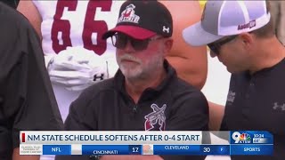 NMSU schedule set to flip after 04 start [upl. by Anahpets]