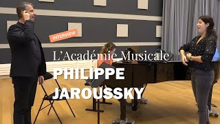 LAcadémie Musicale Philippe Jaroussky  Mécénat culturel [upl. by Burwell452]