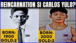 Carlos Yulo Reincarnation ng First Olympian ng PinasGrabe ang coincidence [upl. by Leafar]