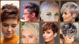 Beautiful Ladies Short HairStyles and Haircuts Ideas 2024 [upl. by Amoakuh576]