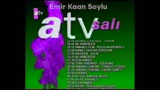 ATV YAYIN AKIŞI JENERİĞİ 8 Mart 1994 Nette İLK KEZ [upl. by Brandie298]