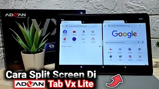 Cara Split Screen Di Advan Tab Vx Lite [upl. by Omixam339]