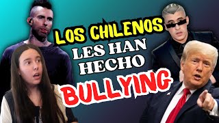 ESPAÑOLA REACCIONA a Si MOLESTAS a un CHILENO todos te haran BULLYING [upl. by Reinhardt270]