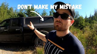 5 Tips For Buying A Used Truck Topper  DIY Truck Bed Camping Unit [upl. by Goldstein952]