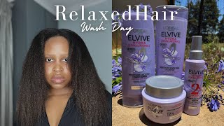 Relaxed Hair CareProduct ReviewSouth African YouTuber 2024 [upl. by Marrilee405]