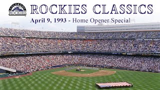 Rockies Classics  Home Opener Special April 9 1993 [upl. by O'Carroll827]