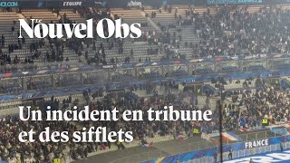 FranceIsraël  les images dune soirée sous haute surveillance au Stade de France [upl. by Ulane401]