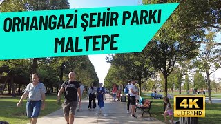 4k Maltepe Orhangazi Şehir Parkı  Maltepe Sahil Turu  Maltepe Kite Park istanbul [upl. by Gwendolen472]