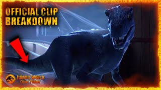 NEW EXTENDED CLIP BREAKDOWN  Atrociraptor Attack  Jurassic World Chaos Theory [upl. by Eilojne]