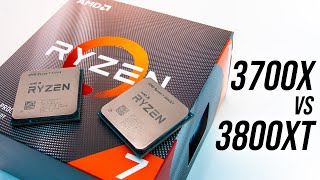 AMD Ryzen 7 3800XT vs 3700X  Which 8 Core CPU [upl. by Wehhtam437]