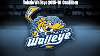 Toledo Walleye 201516 Goal Horn [upl. by Ayekan]