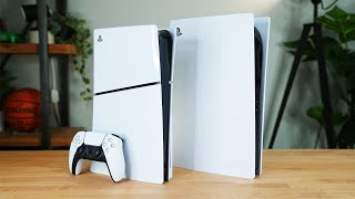 Is The PlayStation 5 SLIM Worth It  GIVEAWAY [upl. by Linnell]