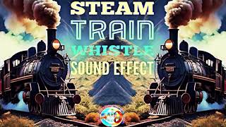 Steam Train Whistling Sound Effect [upl. by Annoyik]