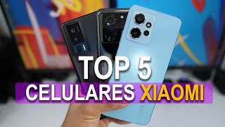 TOP 5 MEJORES CELULARES DE XIAOMI 2024 [upl. by Kalina649]