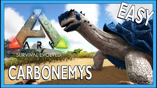 How To Tame A Carbonemys In Ark Survival Evolved [upl. by Bale]