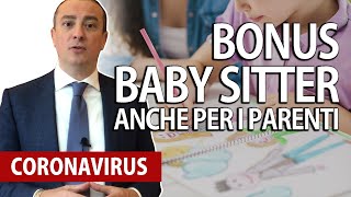 Bonus Baby Sitter anche per pagare i parenti  Dott Paolo Florio [upl. by Arej840]