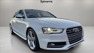 Preowned 2013 Audi S4 Sylvania OH Toledo OH AU5021A [upl. by Akkin832]