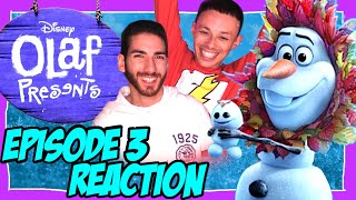 OLAF PRESENTS REACTION  Olaf Retelling Mufasas Death Was SAVAGE  Disney Plus Reaction ep3 [upl. by Jardena]