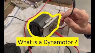 What is a Dynamo Motor or called a Dynamotor [upl. by Ynnob649]