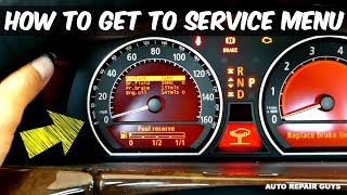 HOW TO ACCESS SERVICE MENU ON BMW E65 E66 745i 745Li 750i 750Li 760Li 730i 735i [upl. by Cornelie]