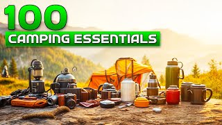 100 NEW Camping Gear amp Gadgets You Must Have [upl. by Akyre]