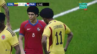 🔴Colombia vs Panamá EN VIVO  Partido de Cuartos de PES 21 Simulation Gameplay [upl. by Nidnarb353]