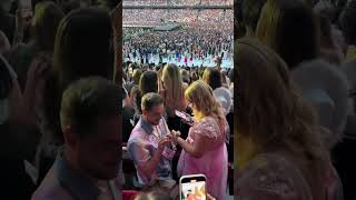 Woman Proposed to at Taylor Swift Concert [upl. by Ob69]