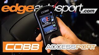 How to Install a COBB Accessport on YOUR CAR  Edge Autosport [upl. by Ayotas]