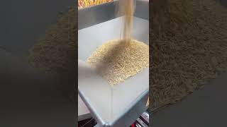 The rice temperature is low and the nutrients are not lost This commercial rice mill is amazing [upl. by Adnolehs]