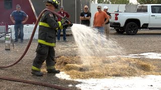 AgweekTV New FireFighting Foam Made From Soy Meal [upl. by Rox671]