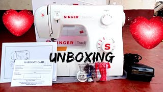 Singer 2250 sewing machine unboxing  MY TRENDY WAY [upl. by Nnayrrehs]