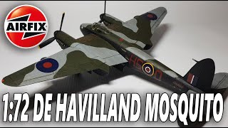 Airfix 172 De Havilland Mosquito BXVI Build Review [upl. by Roby]