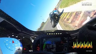 Canepa amp Di Meglio on board at Nogaro  Yamaha R1 [upl. by Nitsirk]