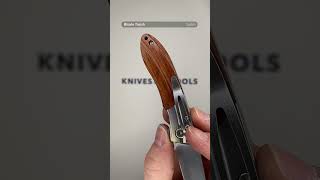 Mcusta MC 141G Shinra Mixture Ripple ironwood gentlemans knife [upl. by Diandra57]