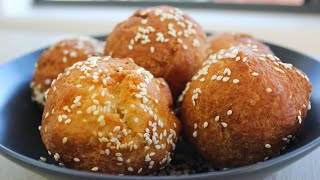 Gateau Zinzli 🇲🇺  Mauritian Style Sweet Sesame Balls [upl. by Ludwigg]