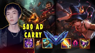 SALLY CARRY MATCH SO STRESS WITH GRAVES 500 AD 2 SHOT 1 KILL [upl. by Simson]