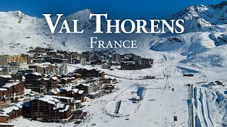 Val Thorens  Europe’s Highest Ski Resort [upl. by Ahsieat]