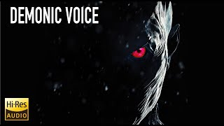 Scary Demonic Voice Phrases Horror Voices  Sound Effects [upl. by Ronoel]