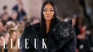 Naomi Campbell’s Best Runway Moments  ELLE UK [upl. by Ayikur]