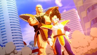 The Saiyans arrived Dragon Ball Z Kakarot 5 Hard [upl. by Karilla]