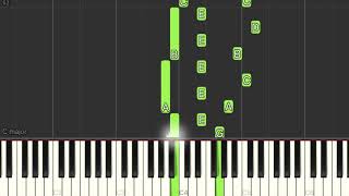 How To Play quotInterstellarquot Main Theme by Hans Zimmer Piano Tutorial Synthesia THE PIANO LAB [upl. by Neelyad]