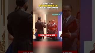 ultimahora Así ingresó el presidente bukele al palacio nacional para la Toma de posesión 😱 [upl. by Asiulairam325]