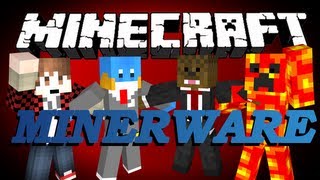 COOL Minecraft Minerware Minigame w BajanCanadian HuskyMudkipz and TBNRFrags  JeromeASF [upl. by Adnoluy733]