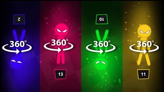 The Stickman MINIGAMES random Gameplay  Stickman Party 1 2 3 4 Player [upl. by Georgeanna]