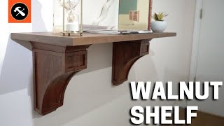 How to Build a DIY Corbel Entryway Shelf  Builders Studio  Osborne Wood [upl. by Nagram]