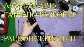 ATAMAN AP16 Расконсервация и подготовка к работе Часть 1 [upl. by Annenn967]