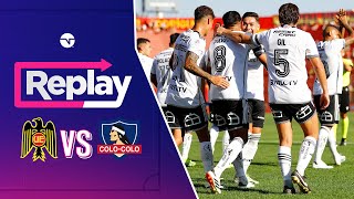 TNT SPORTS Replay  Unión Española 03 Colo Colo  Fecha 1 [upl. by Gridley244]