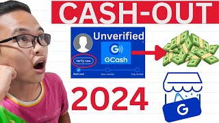 Paano mag Cash Out sa Gcash Not Fully Verified 2024 [upl. by Myrlene646]